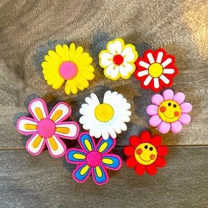 Flower Shoe Charms